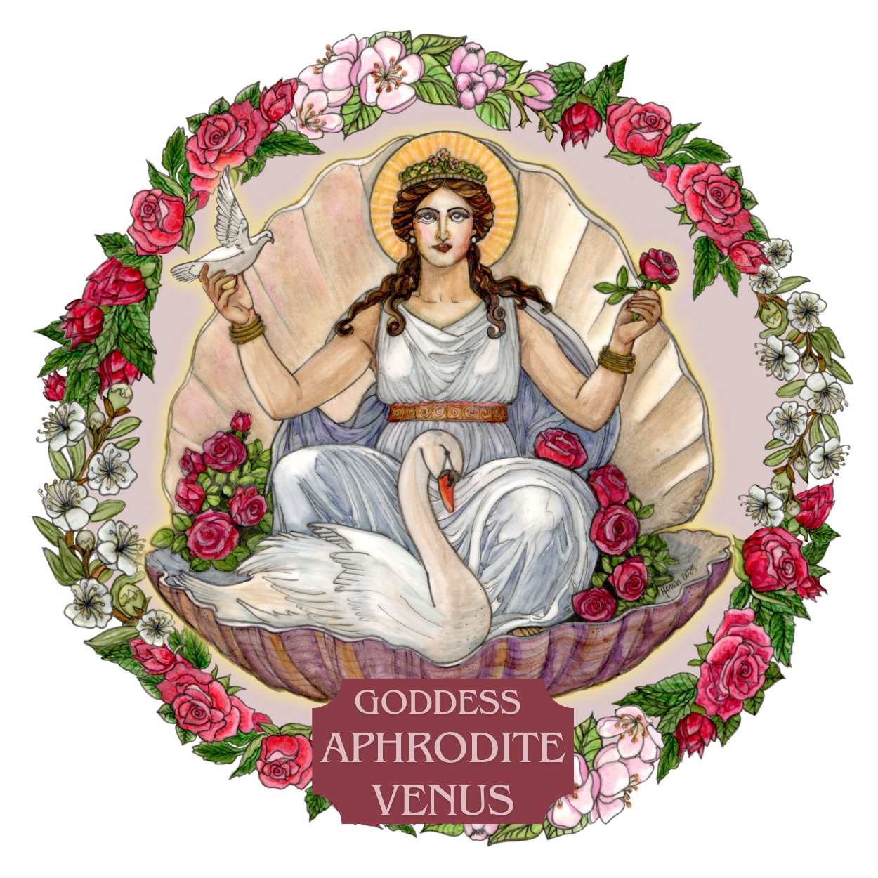 Aphrodite/Venus Sticker — The Sojo